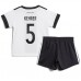 Maillot de foot Allemagne Thilo Kehrer #5 Domicile vêtements enfant Monde 2022 Manches Courtes (+ pantalon court)